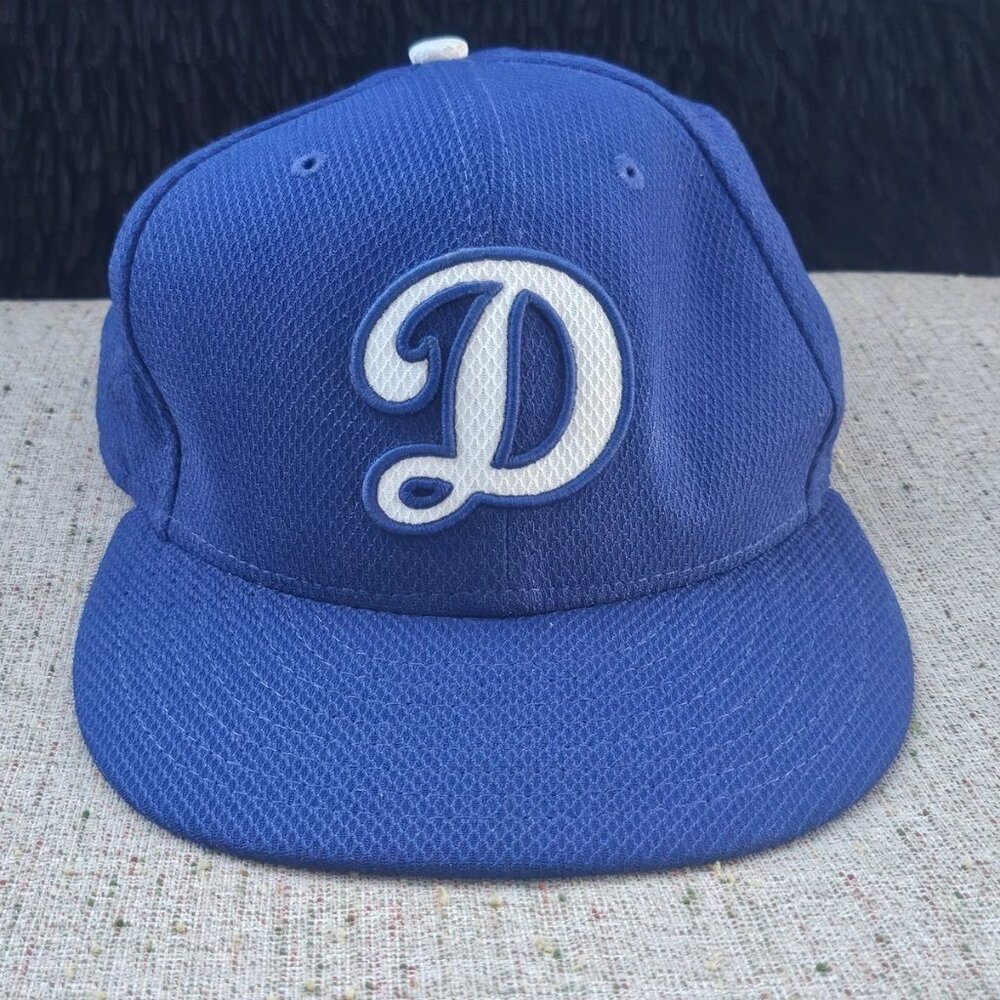 NLB New Era Men Hat DODGERS Los Angeles Authentic Collection Baseball Cap 7 5/8